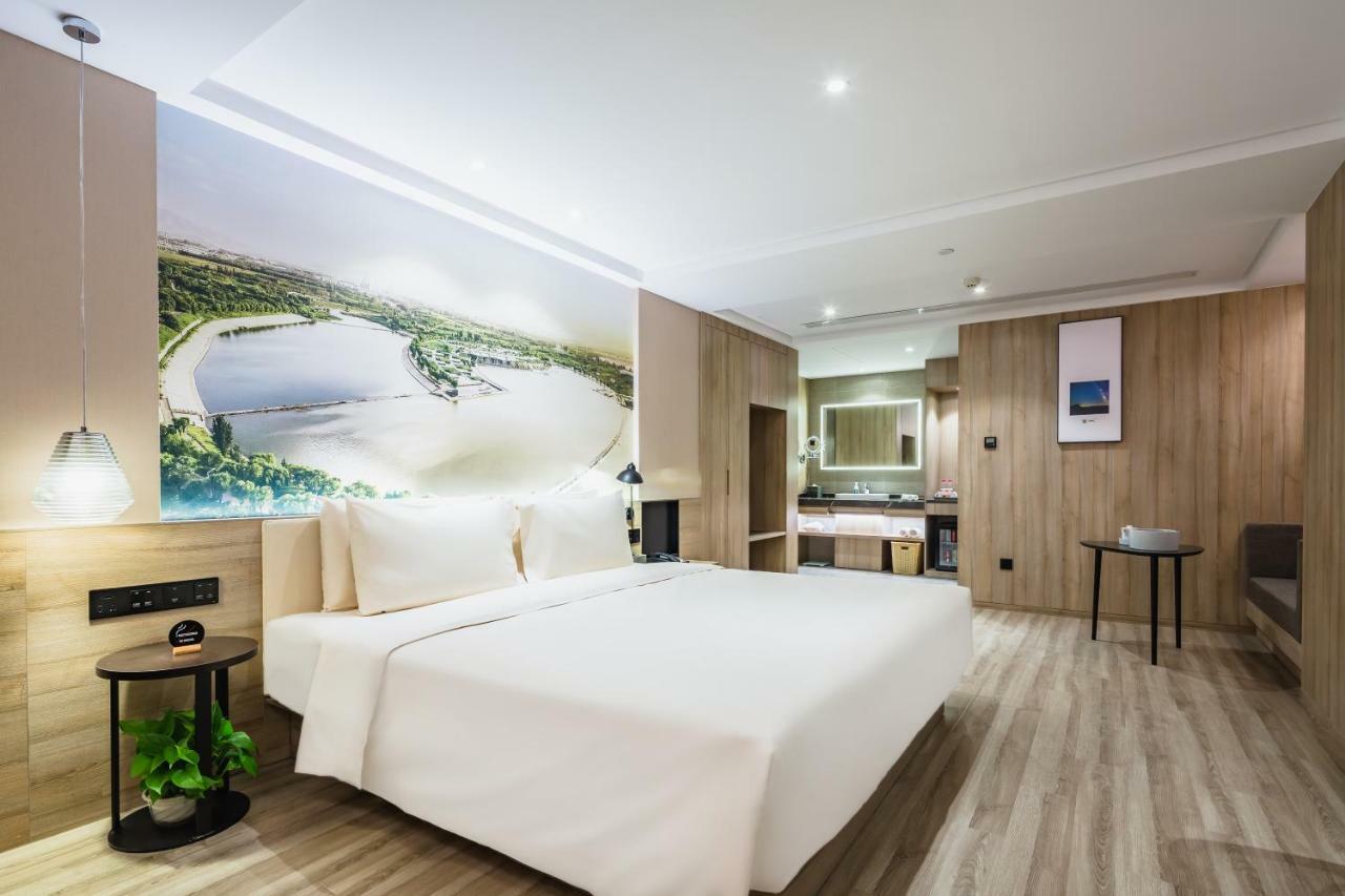 เอทัวร์ โฮเต็ล จี้หนาน ซวงซานสตรีท ไป่ไหมฉวนพาร์ค Hotel จี่หนาน ภายนอก รูปภาพ