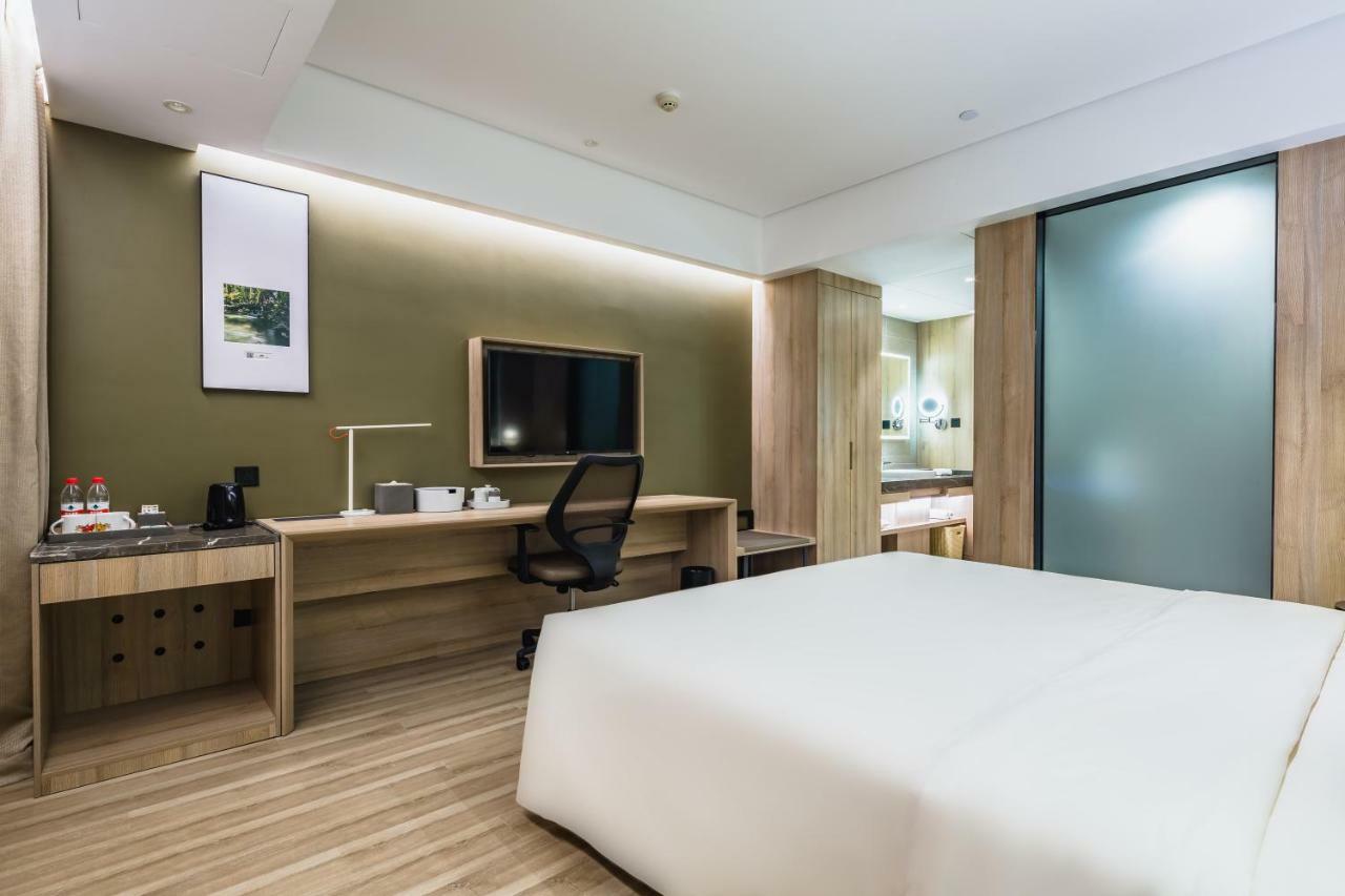เอทัวร์ โฮเต็ล จี้หนาน ซวงซานสตรีท ไป่ไหมฉวนพาร์ค Hotel จี่หนาน ภายนอก รูปภาพ