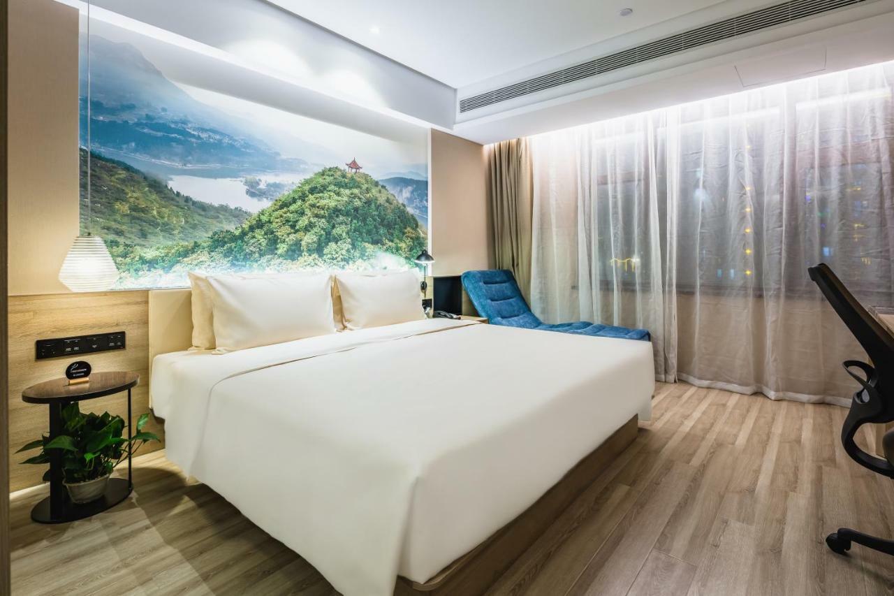เอทัวร์ โฮเต็ล จี้หนาน ซวงซานสตรีท ไป่ไหมฉวนพาร์ค Hotel จี่หนาน ภายนอก รูปภาพ