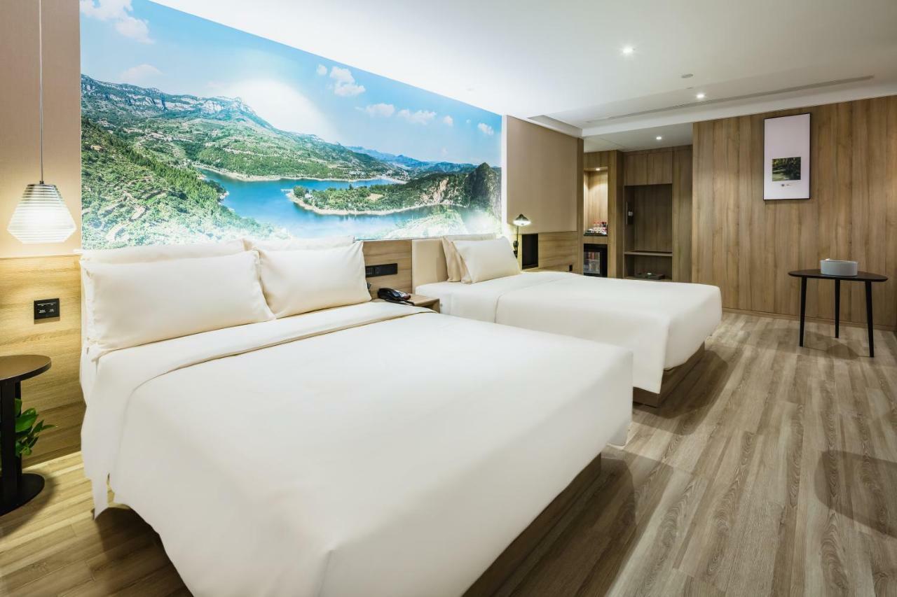 เอทัวร์ โฮเต็ล จี้หนาน ซวงซานสตรีท ไป่ไหมฉวนพาร์ค Hotel จี่หนาน ภายนอก รูปภาพ