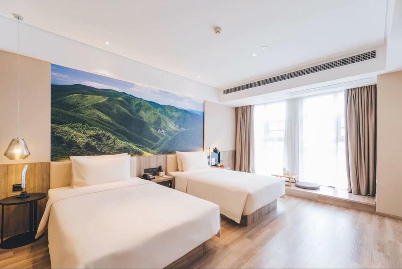 เอทัวร์ โฮเต็ล จี้หนาน ซวงซานสตรีท ไป่ไหมฉวนพาร์ค Hotel จี่หนาน ภายนอก รูปภาพ